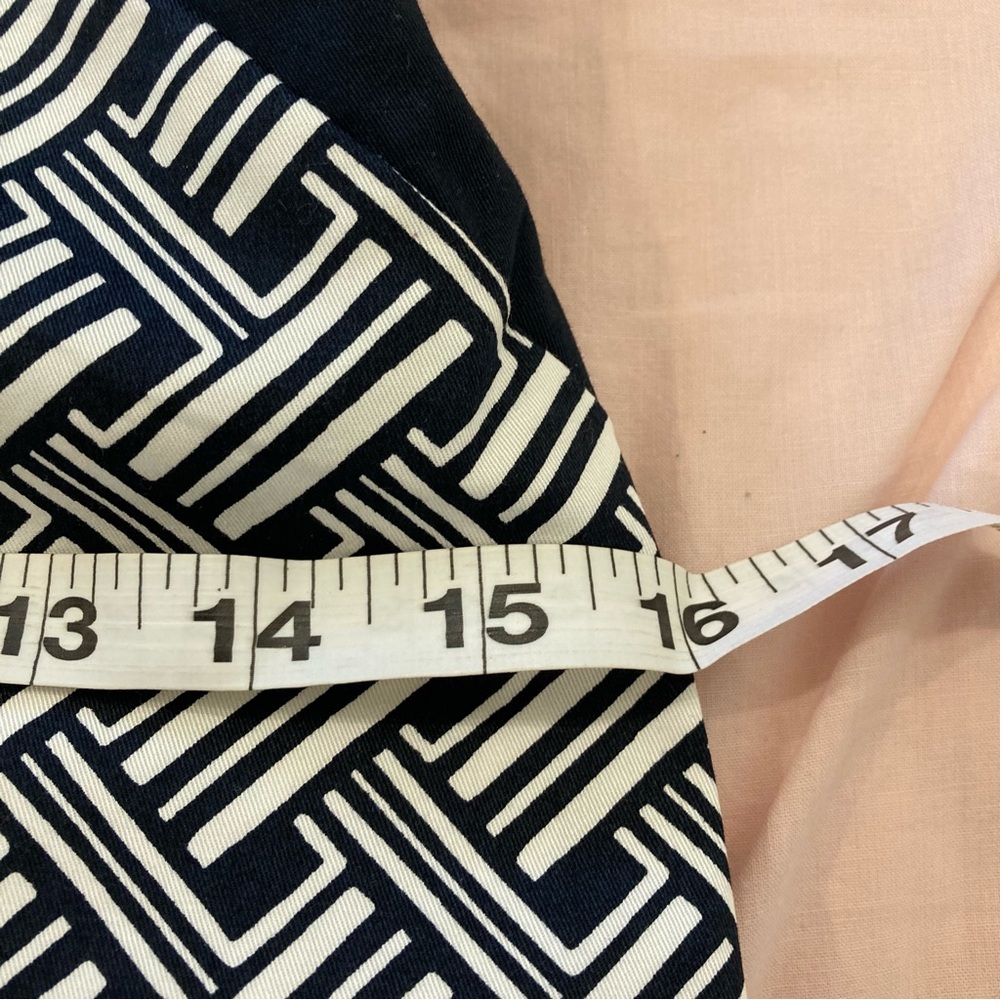 Banana Republic navy and white sheath tank bodycon dress career office occasion - Picture 7 of 16